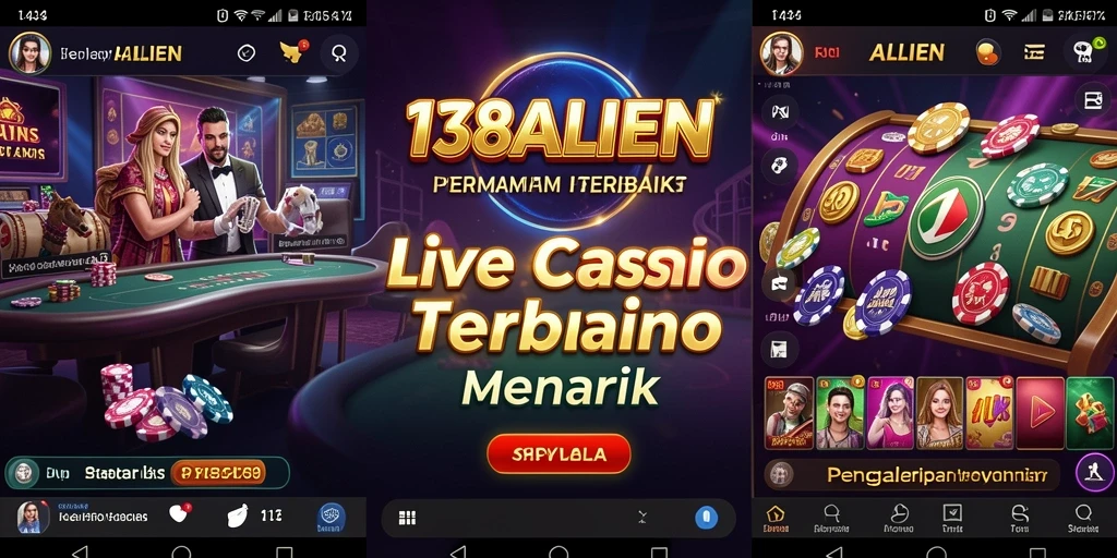 Screenshot gameplay Live Casino 138ALIEN yang menarik dan penuh aksi.