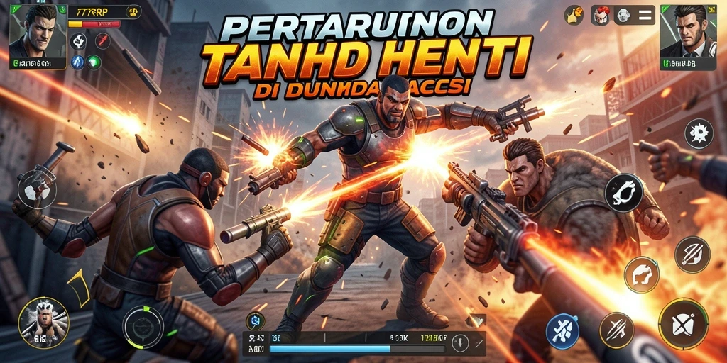 Gameplay mendebarkan dengan pertempuran intens di 77RP.