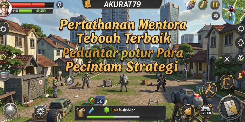 Tampilan menarik dari gameplay AKURAT79 yang menegangkan dalam Tower Defense.
