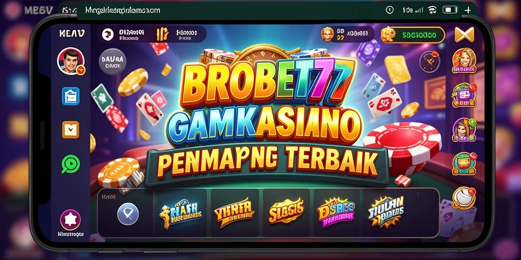 Tampilan gameplay menarik dari BROBET77 untuk pengalaman Kasino yang seru.