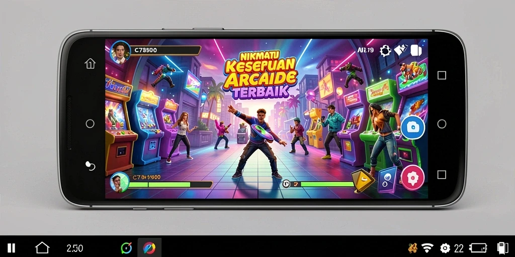 Gameplay seru C7890 yang penuh tantangan dan warna.