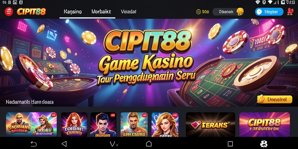 Gameplay seru game Kasino dengan grafis menakjubkan
