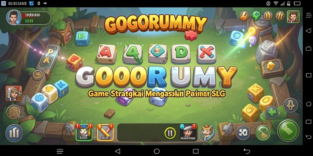 Tampilan gameplay GOGORUMMY yang menegangkan dan penuh strategi.