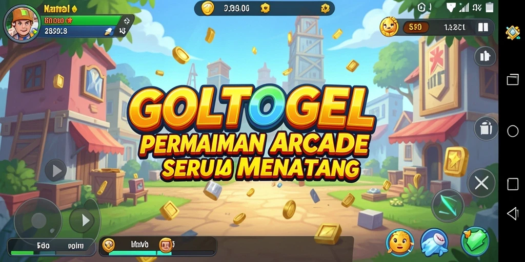 Tampilan gameplay seru dalam GOLTOGEL yang penuh tantangan.