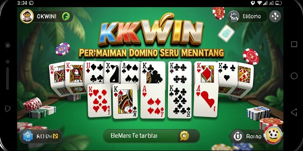 Tampilan gameplay seru dan interaktif dari KKWIN.