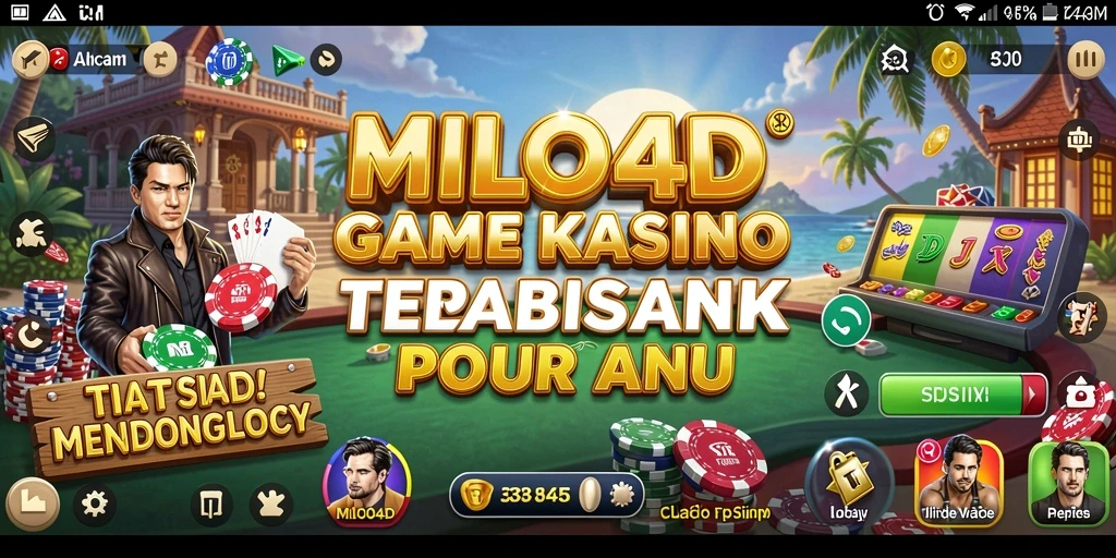 Tampilan menarik saat bermain Kasino di MILO4D.