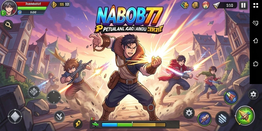 Tampilan gameplay NABOB77 yang seru dan penuh aksi.