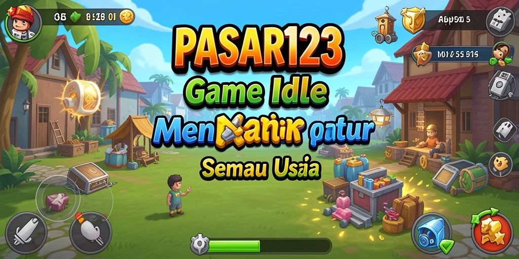 Tampilan gameplay utama PASAR123 yang menarik dan interaktif.