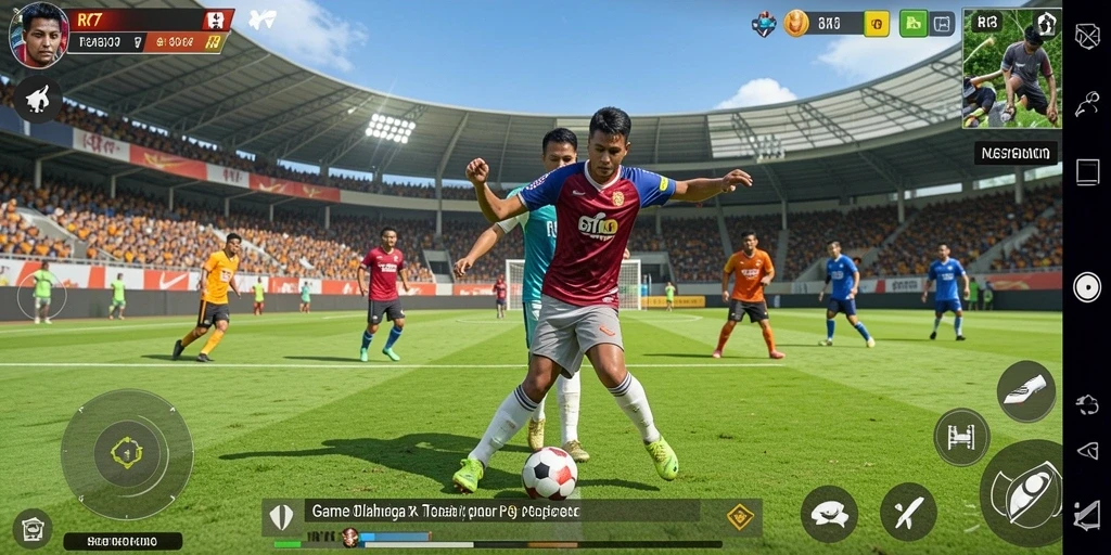 Tangkapan layar bermain RK77 dengan grafik menawan dan gameplay yang kompetitif.