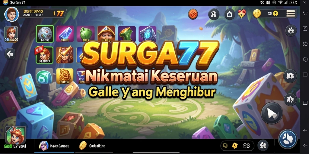 Tampilan seru gameplay Idle di SURGA77 yang mengasyikkan.