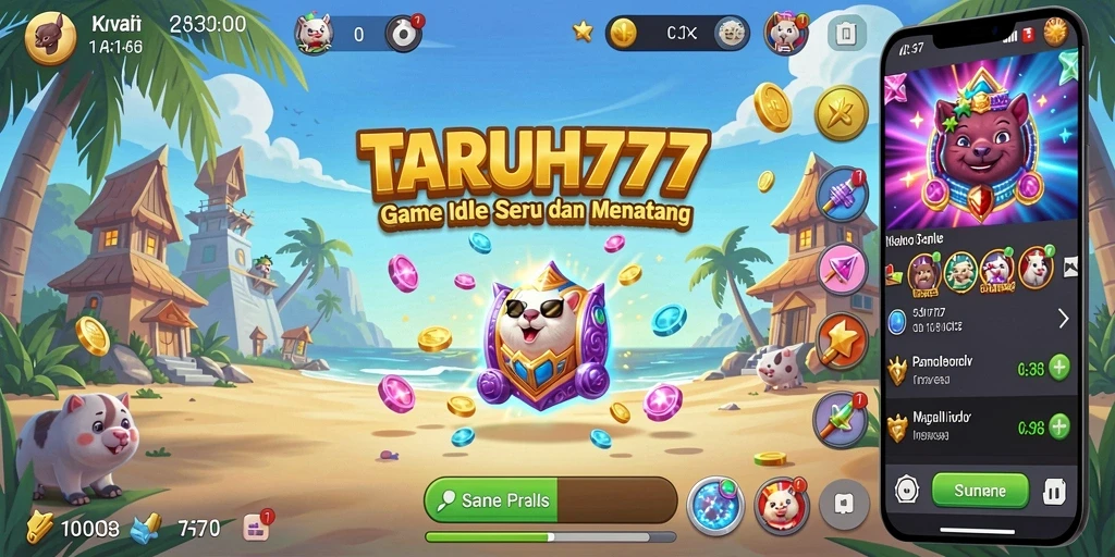 Tampilan gameplay <strong>TARUH777</strong> yang menarik dan interaktif.